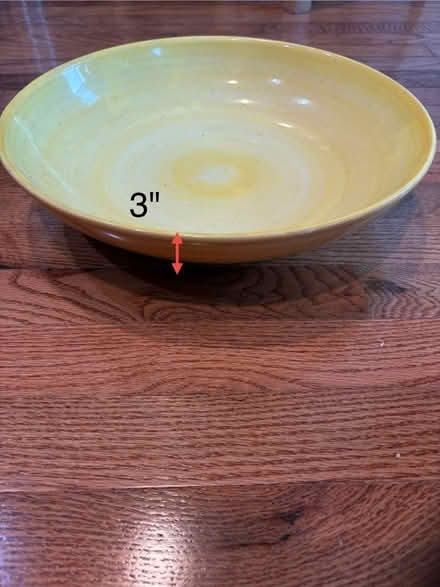 Photo of free Yellow bowl (Columbia Heights) #1