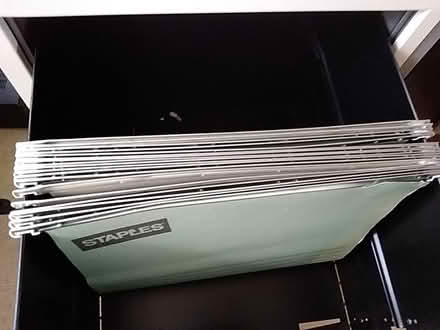 Photo of free 2 metal 2 draw filing cabinets (Wrington BS40) #2