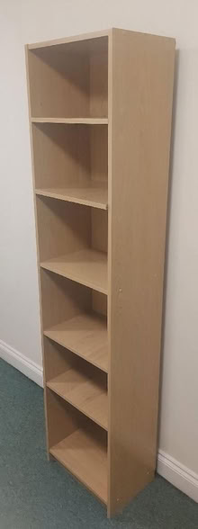 Photo of free Argos Large Bookcase - Oak Effect (Kinson Village Green Stocks BH10) #1