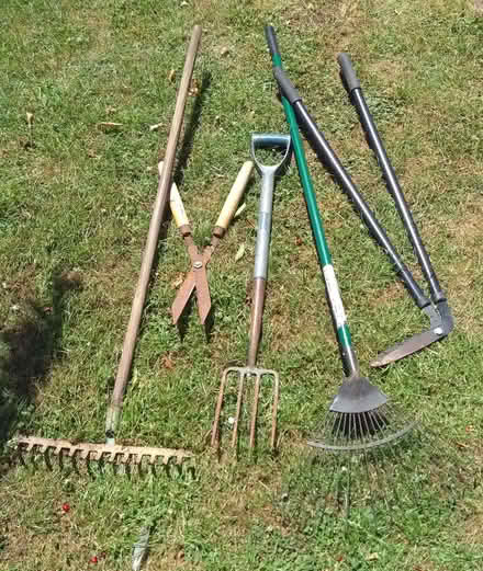 Photo of free Old garden tool bundle (Putnoe MK41) #1