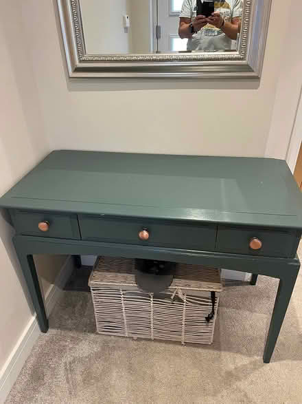 Photo of free Wooden console table (Brixham) #2