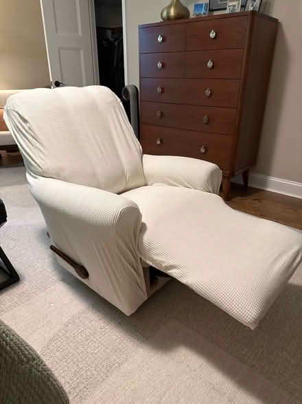 Photo of free Manual recliner with cover (Near Lake Resort Dr) #3