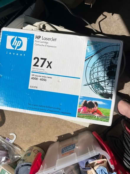 Photo of free HP Laserjet 4 laser printer with Ethernet interface and PSU (Marlow Bottom SL7) #3