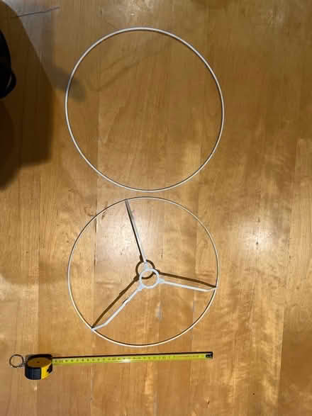 Photo of free Lampshade frame top and bottom (Lower Wolvercote OX2) #1