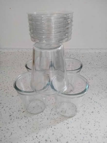 Photo of free Glass Dessert Pots/Lids (Shenley Lodge MK5) #1