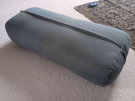 Photo of free Yogamatters organic cotton rectangular bolster in mineral (Tulse Hill SE24) #1