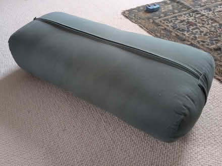 Photo of free Yogamatters organic cotton rectangular bolster in mineral (Tulse Hill SE24) #1