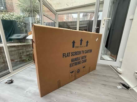 Photo of free 100” TV Box (Lewisham SE10) #1