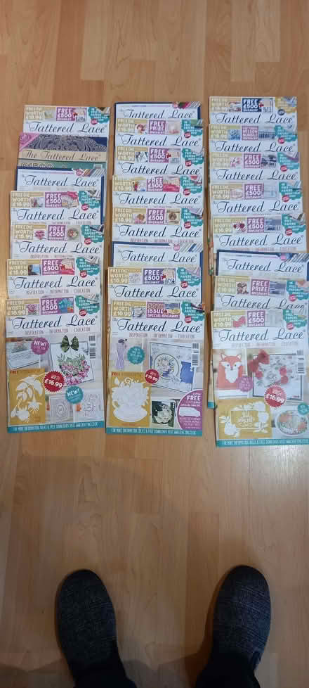 Photo of free Tattered Lace crafting magazines (Cosham PO6) #1