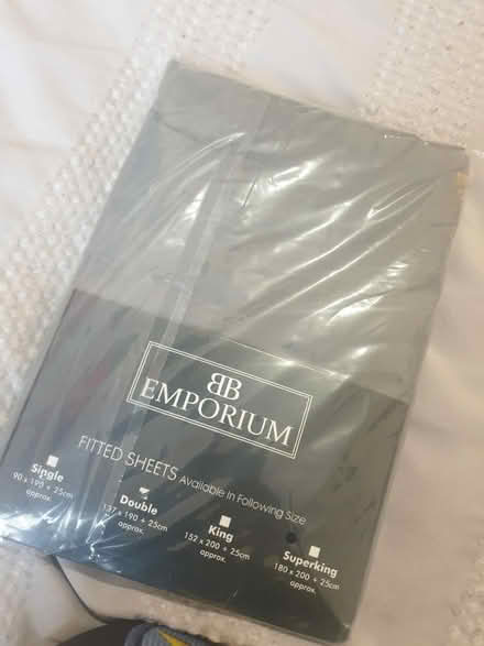 Photo of free Fitted sheets (Double) (Silver st, N18) #1