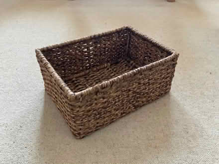 Photo of free Muji Abaca hard frame basket (St Margarets TW1) #1