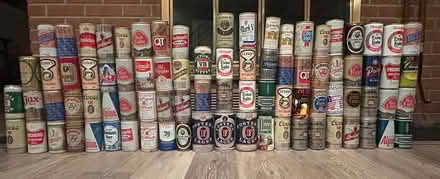 Photo of free 85 vintage 1970s beer cans (Wheaton) #1