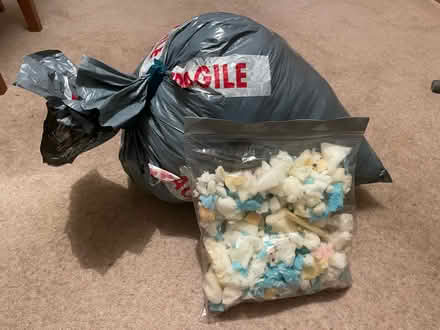 Photo of free Bag of foam pieces (Twyford RG10) #1