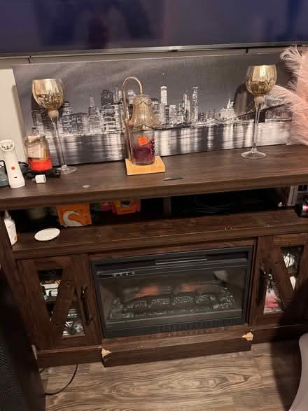 Photo of free TV stand/ Fireplace (Steele Creek) #2