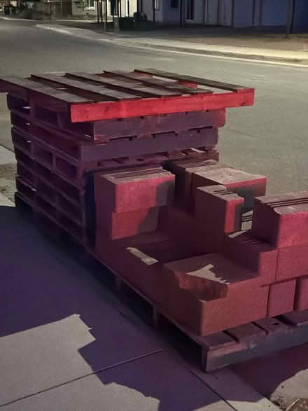 Photo of free wooden pallets, unused pavers (West Sacramento) #2