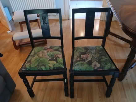 Photo of free 2 dining chairs (B13 moseley, Birmingham) #1