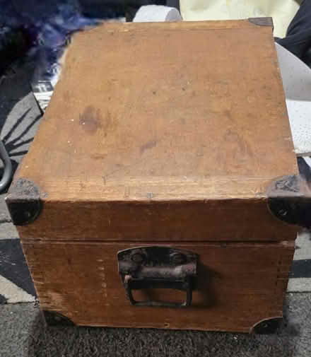 Photo of free Old wooden box (Ryelands LA1) #3