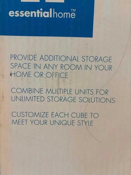 Photo of free Six cube organizer/shelves (Simsbury) #4