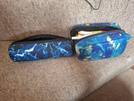 Photo of free Two pencil cases, one with lots of highlighters (Seaside BN22) #1