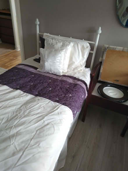 Photo of free 2 single beds with mattresses (Largs KA30 8QH) #1