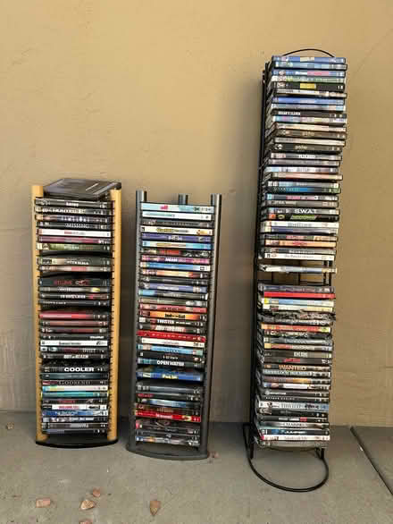 Photo of free 3 Cat Towers and DVDs with stands (North Modesto) #2