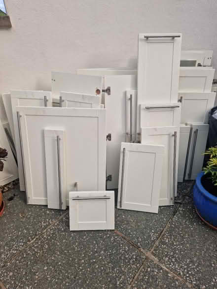 Photo of free Kitchen cupboard doors (Sidmouth EX108) #1