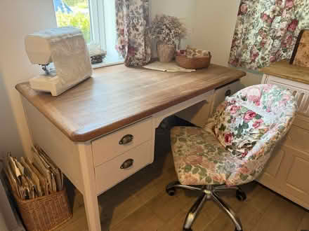 Photo of free Large Solid Wood Desk (WV2) #2