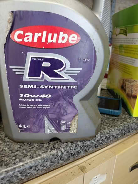 Photo of free Engine oil (Middlewood S6) #1