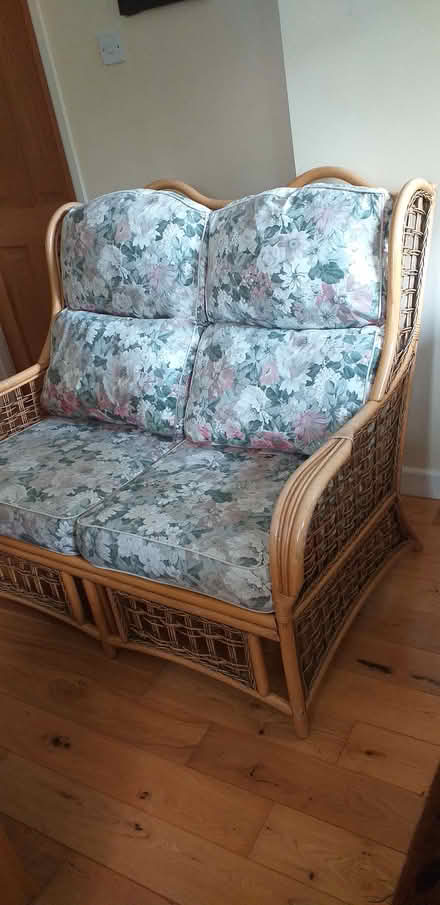 Photo of free 2 seater cane sofa (Petersfield, GU32) #2