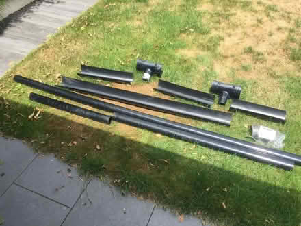Photo of free Black Guttering Odd Bits (Yateley GU46) #1