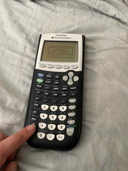 Photo of free TI 84 (missing cover) (Purple line Main Stop Evanston) #1