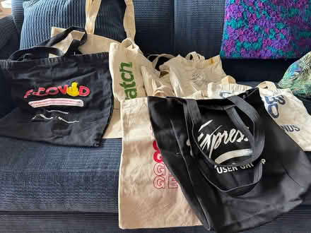 Photo of free Non-synthetic Cloth Shopping Bags (Waltham) #1