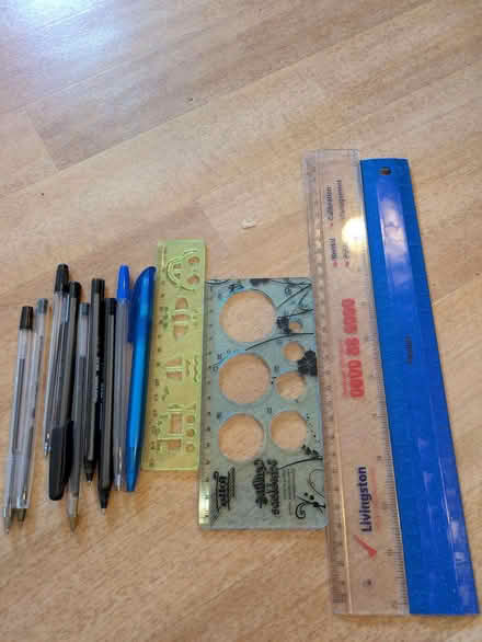 Photo of free Biros & Rulers (GU12) #1