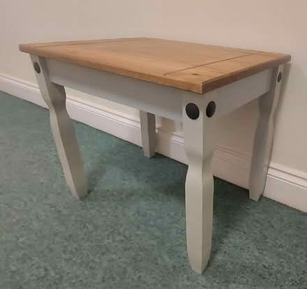 Photo of free Wooden Table Top with Grey Legs (Kinson Village Green Stocks BH10) #3