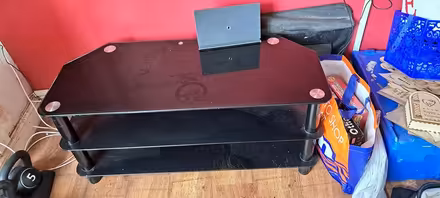 Photo of free Glass TV Stand (Coventry) #1
