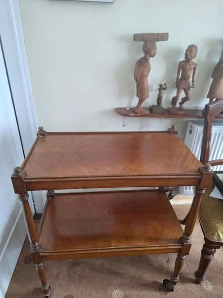 Photo of free Wooden trolley (Shankill) #1