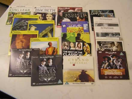 Photo of free 18 Misc DVDs (free from Telegraph) (West Moors) #1
