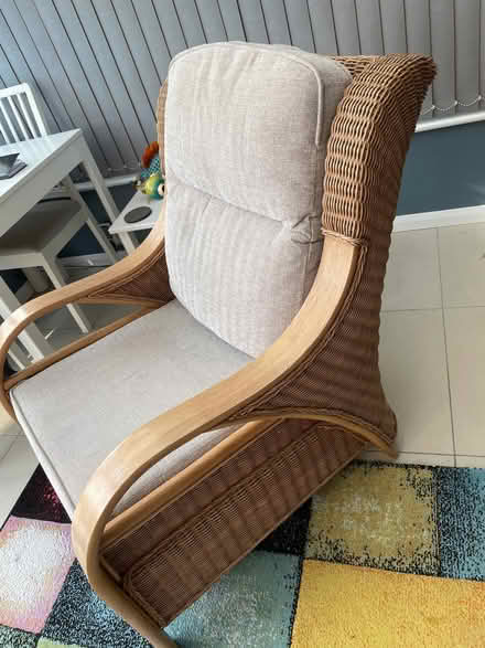 Photo of free Settee and chair (Rayleigh SS6) #2