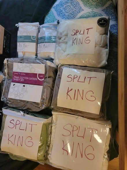 Photo of free Split King Bedding (West 7th) #3