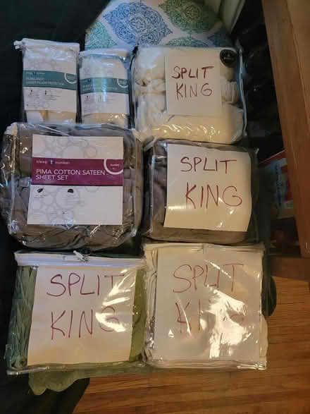 Photo of free Split King Bedding (West 7th) #1