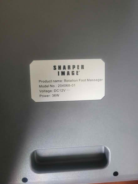 Photo of free Sharper image foot massager (Lagrange) #2