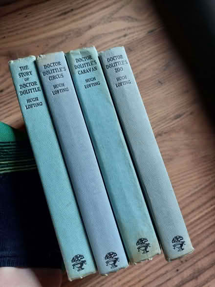 Photo of free 4 vintage Doctor Dolittle hardback books (Seven Dials BN1) #1