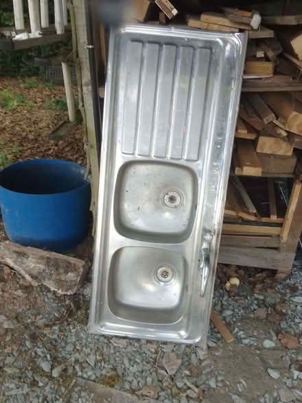 Photo of free Stainless steel double bowl sink top (Edwyn Ralph HR7) #1