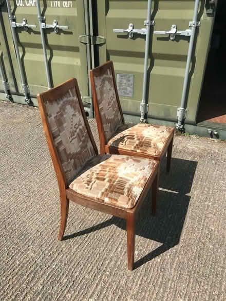 Photo of free GPlan Table and six chairs. (Upper Caldecote SG18) #2