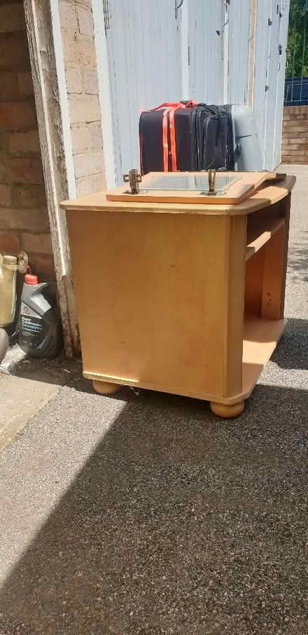 Photo of free Wood TV Cabinet (Harold Wood RM3) #1