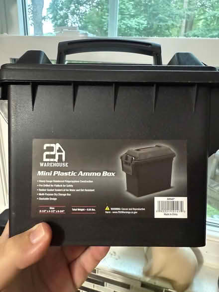 Photo of free Small Plastic Ammo Box - 15 (Courts of Four Seasons) #3