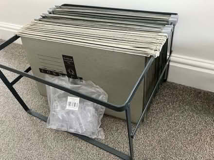 Photo of free 15 vertical suspenstion files and frame (Cheadle Hulme SK8) #3