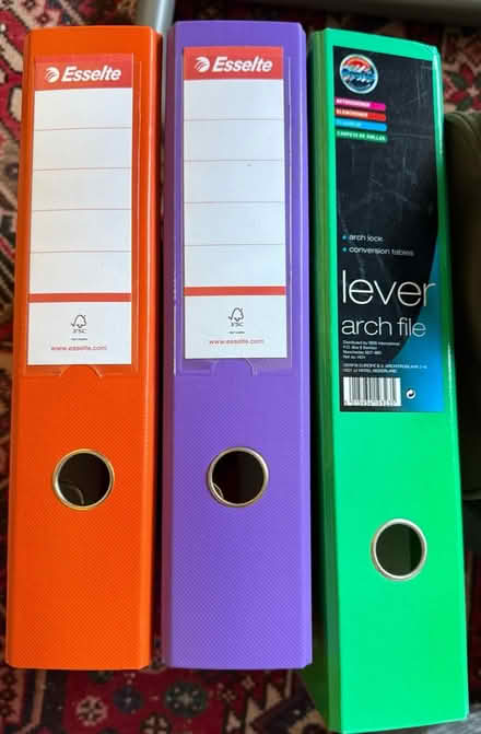 Photo of free Lever arch files (CO10) #1