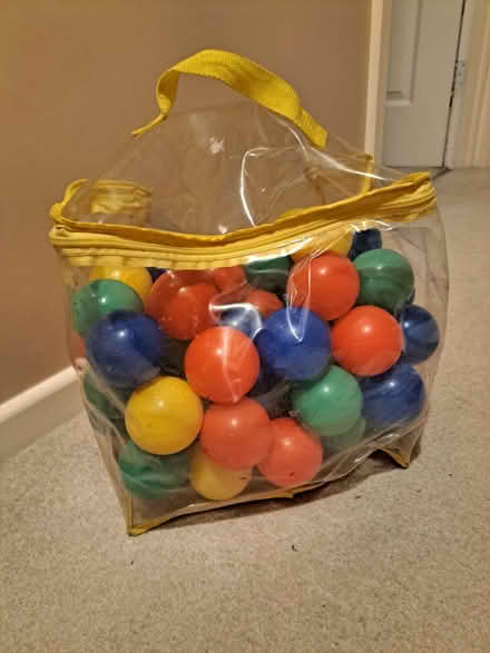 Photo of free Bag of plastic play balls (Stone Cross BN23) #1