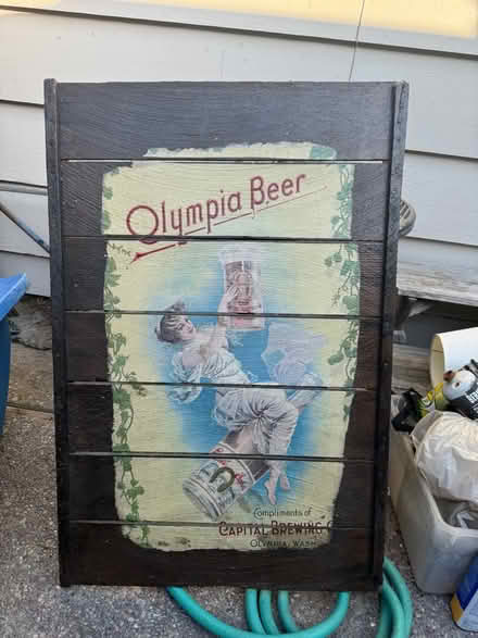 Photo of free Olympia Beer wall hanging (San Jose California) #1